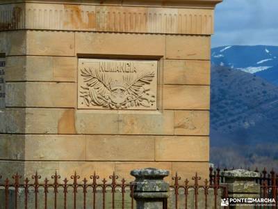 Yacimiento Numancia y Villa Almazán;ciudad encantada de tamajon embalse de burguillo tiatordos